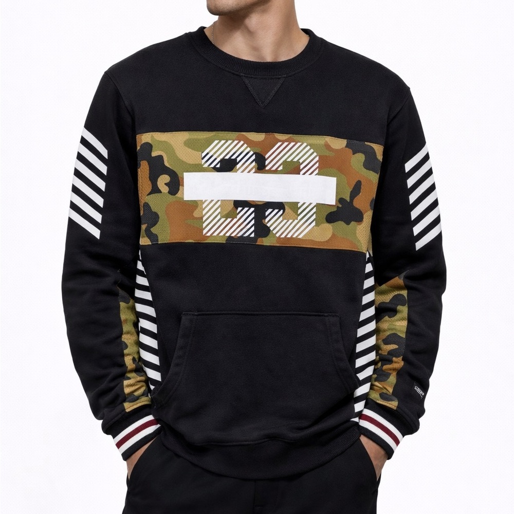 Cayler & Sons “Legend” Camo Crewneck Sweatshirt – Size Large (NWOT)